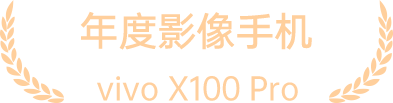 年度影像手机 - vivo X100 Pro